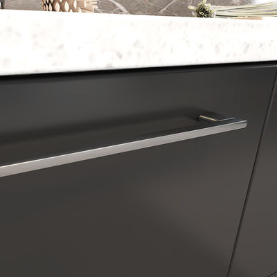 200mm 228mm Mat Siyah Kabine Donanım Yakalamalar Çekici Toplu