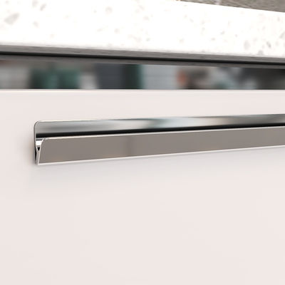 OEM fırçalı mobilya donanım kolu Şampanya dolabı çeker 330mm