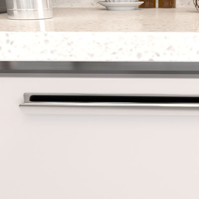 OEM fırçalı mobilya donanım kolu Şampanya dolabı çeker 330mm