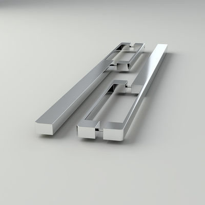 Fırçalı Chrome Alüminyum 128mm Mutfak Kapı Talipleri Dolabı için