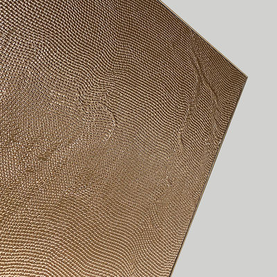Altın Renk Lak Alüminyum Modüler Kabine Metal Finish Kapı