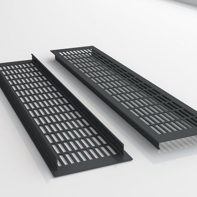 Gümüş Alüminyum Alaşım Havalandırma Grili 110 * 250mm Hava Kondisyonu için Dönüş Hava Diffüzörü